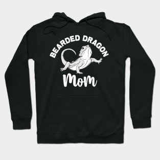 Bearded Dragon Mom Pet Lizard Animal Lover Hoodie